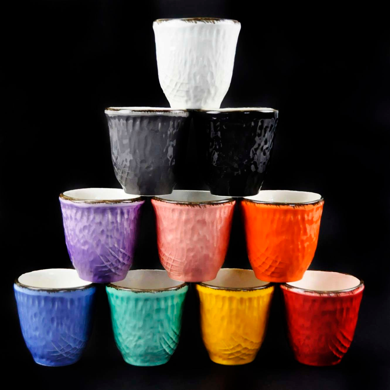 ARCUCCI PRETA PRETINO COFFEE - SET OF 6 PCS - Forest Green